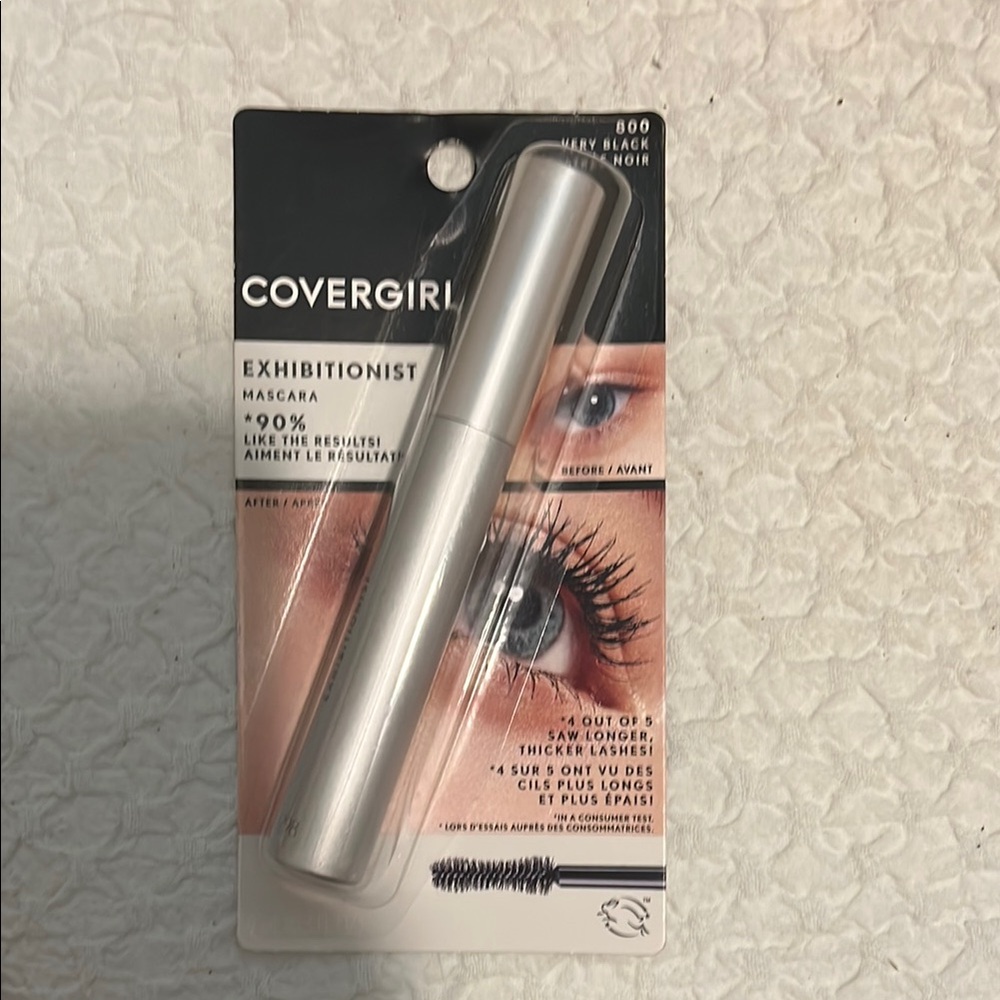 NWT CoverGirl Exhibitionist Mascara 800 Very Black